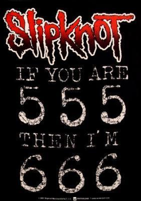 If you are 555 then I'm 666