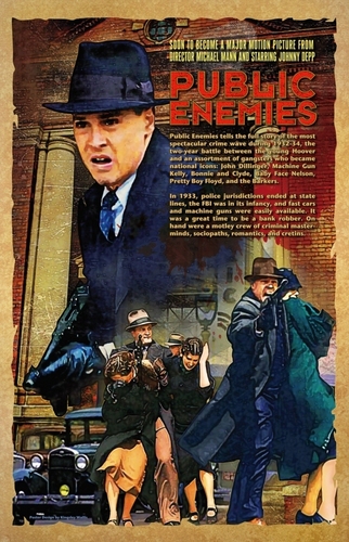  Public Enemies Poster