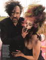 Tim Burton & Helena Bonham Carter in the December 2008 Issue of Vogue (UK) - tim-burton photo