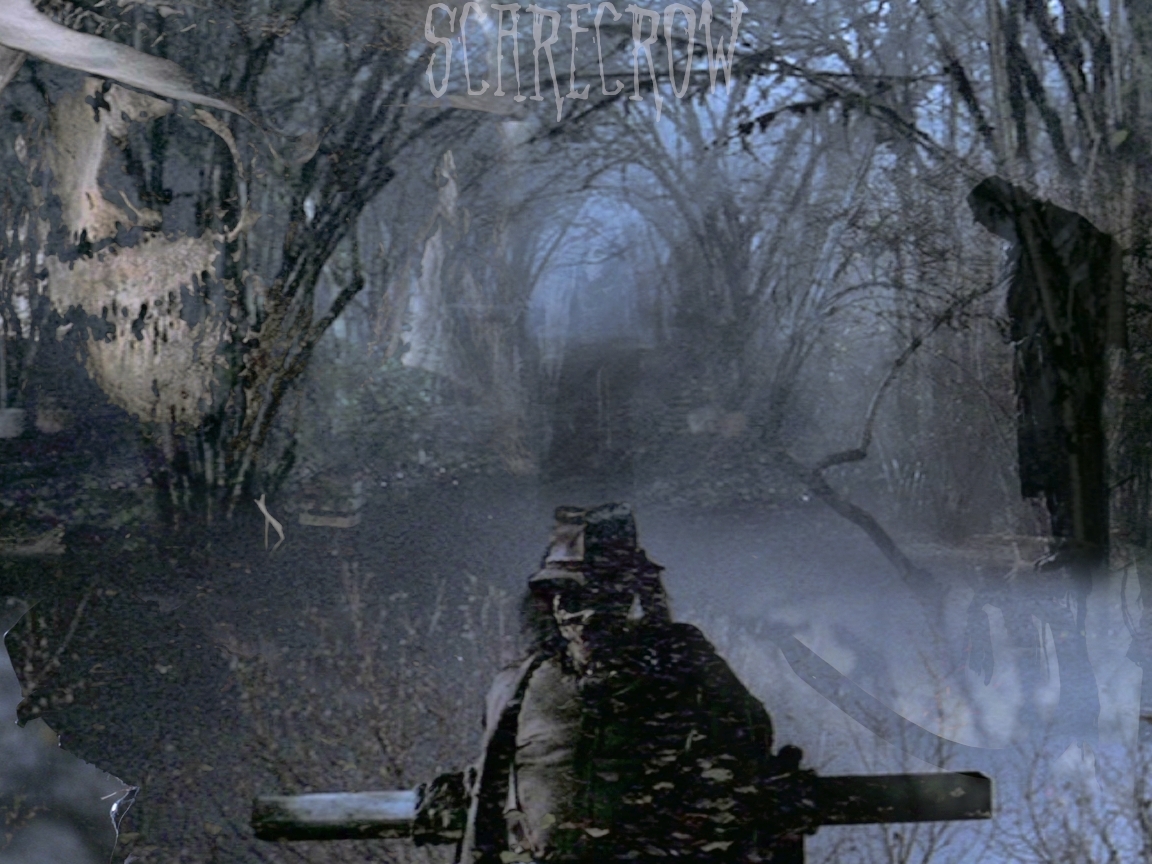 (1.11)Scarecrow Wallpaper - Supernatural Viewing Party 1152x864 