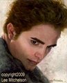 "Edward sitting next to Bella" - twilight-series fan art