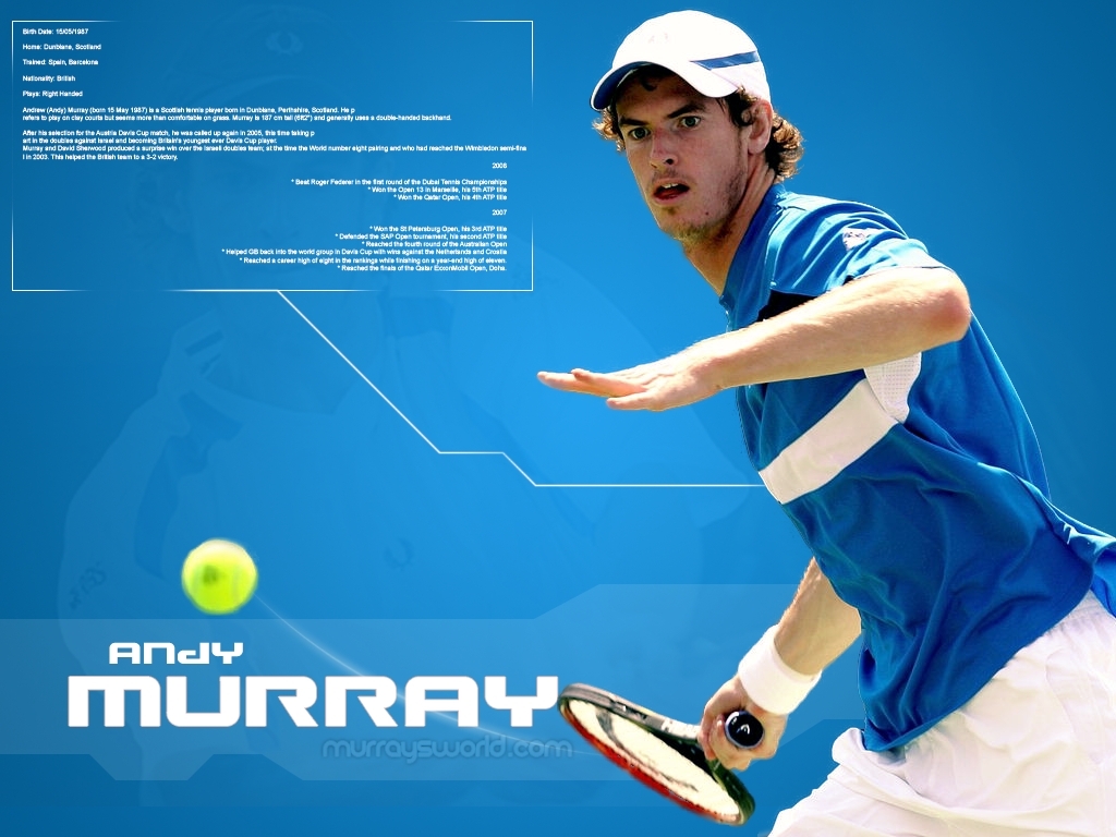 Andy Murray wallpapers.1024 x 768