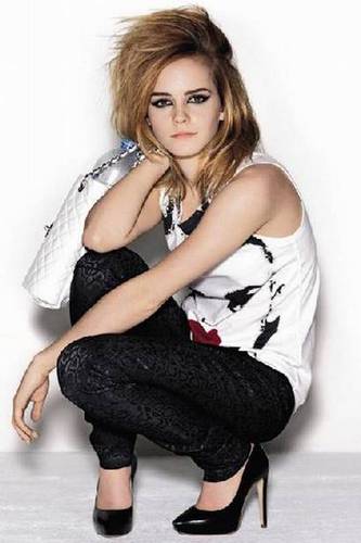 Emma in Elle magazine