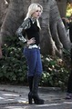 Kristen and Dakota on The Runaways set - twilight-series photo
