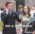 Mr & Mrs Bass - blair-and-chuck fan art
