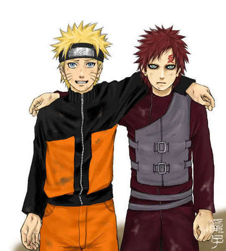  Naruto & Gaara