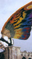 rainbow mothra - godzilla photo