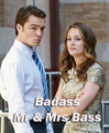 Badas Mr & Mrs Bass - blair-and-chuck fan art