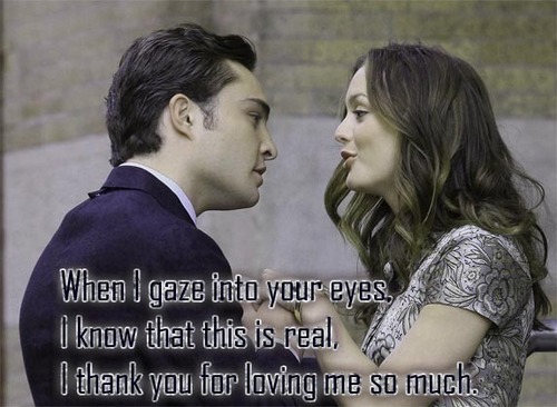 Chuck & Blair प्यार