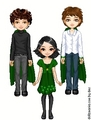 Demetri,Renata and Felix.  - twilight-series fan art