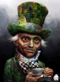 Early Mad Hatter Concept Art - alice-in-wonderland-2010 photo