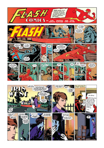  Flash in wednasday comics