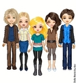 Garret,Kate,Tanya,Carmen and Eleazar. - twilight-series fan art