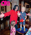 Michael with Paris and Prince  - michael-jackson photo