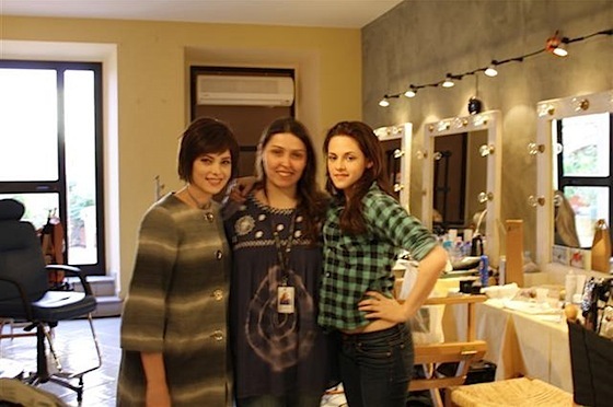 ashley greene new moon. New photo from the set of New Moon