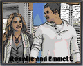 Rosalie and Emmett - twilight-series fan art