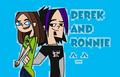 this is me and my bf derek!!!!!!! ^_^ - total-drama-island fan art