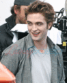 -Robert Pattinson on New Moon set- - robert-pattinson photo