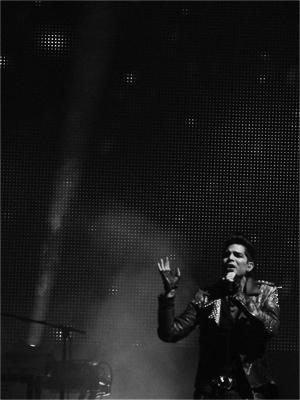 Adam Performing at San Jose Concert