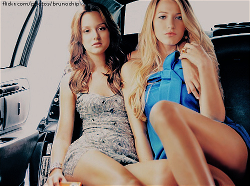 Blake Lively and Leighton Meester 