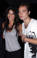 Ed Westwick and Jessica Szohr at the M.A.C. Cosmetics private artist’s studio tour - celebrity-couples photo