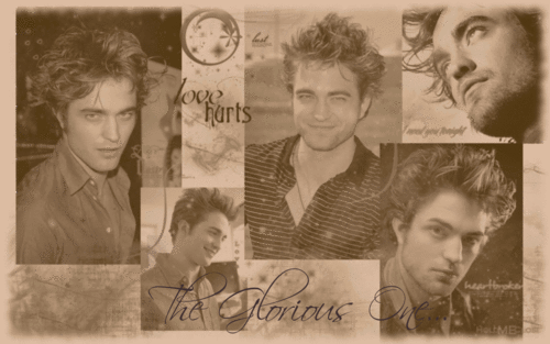  Glorious one Robert Pattinson
