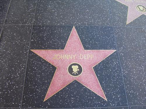 Johnny Depp's Hollywood star