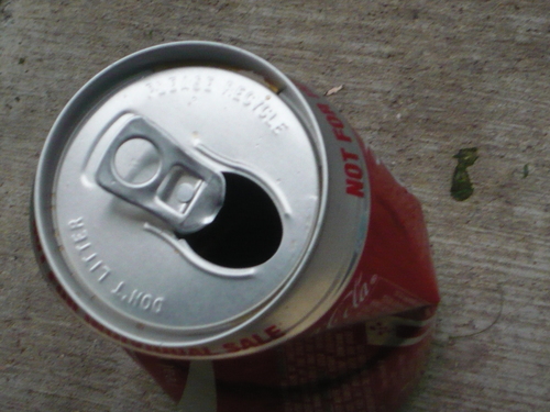  Zufällig Coca-Cola Can.