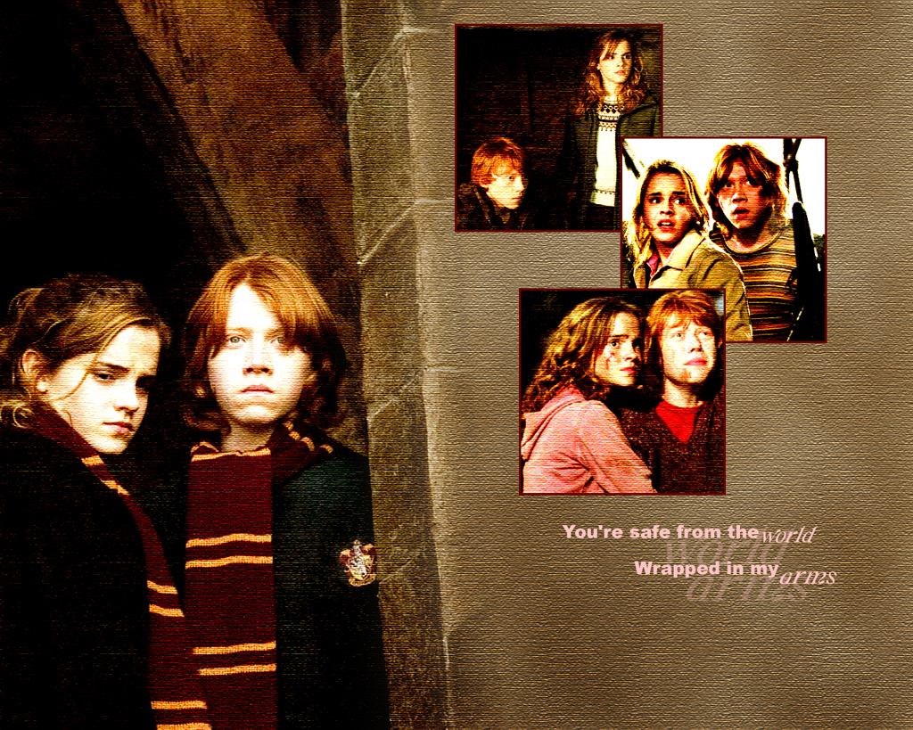 harry potter ron hermione