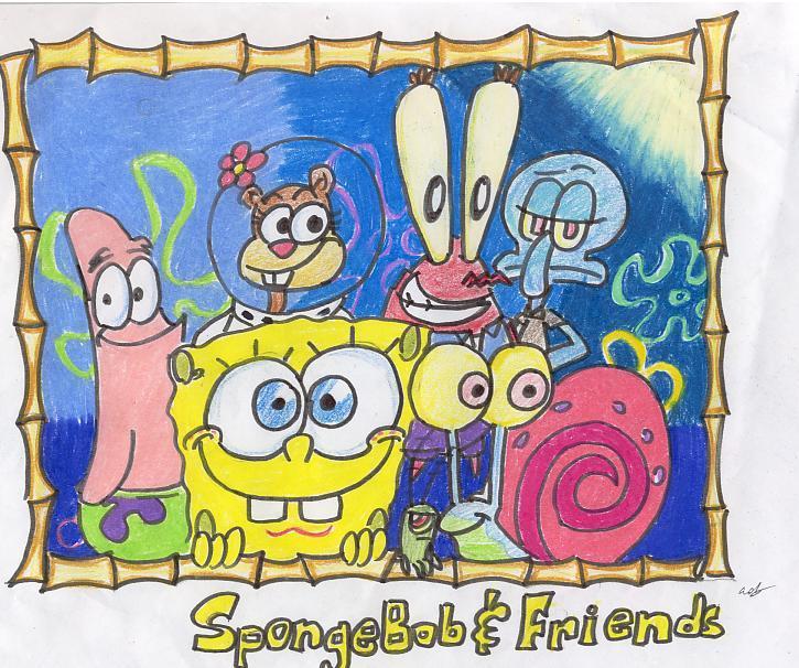 spongebob squarepants desktop wallpaper. Spongebob And Friends