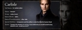 Carlisle Cullen Info Banner - twilight-series fan art