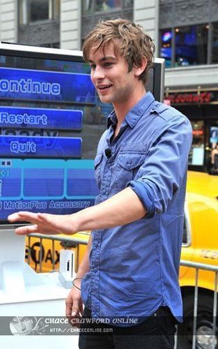 Chace Crawford - Nintendo Wii Sports Resort Launch - July 23