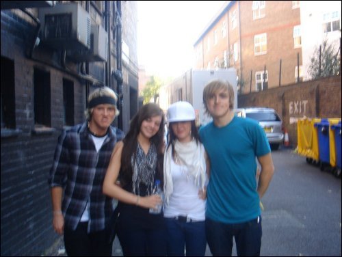  Dougie and Tom frm McFly, Lucy and Rosie