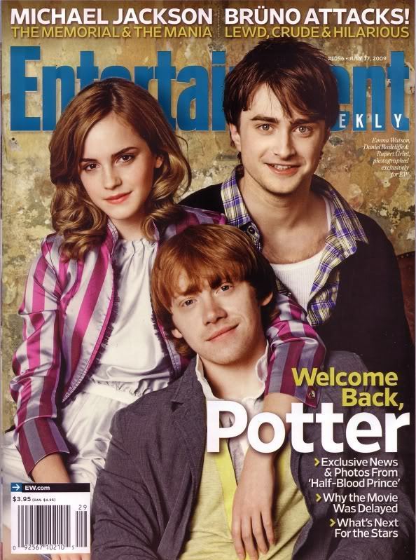 Entertainment Weekly Cover Rupert Grint and Emma Watson Photo 7208056 