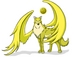 GOLDEN WOLF OF THE SUN - wolf-lovers-place icon