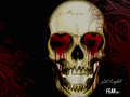 horror-movies - Heart Skull wallpaper
