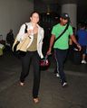Jennifer Morrison and Amaury Nolasco – LAX Airport – July 12,2009 - house-md photo