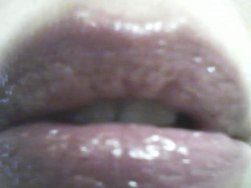  MY lips....