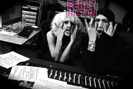 Manson and Lady Gaga - marilyn-manson photo