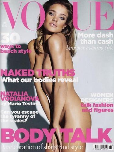 Natalia: British Vogue Cover June 2009