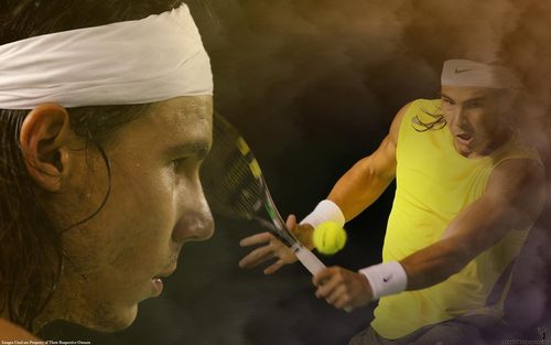  Rafael Nadal kertas dinding