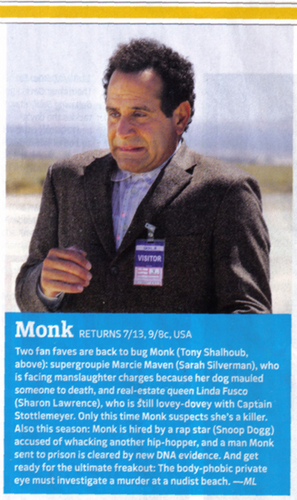 TV Guide Monk