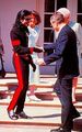 Visit in the White House  - michael-jackson photo