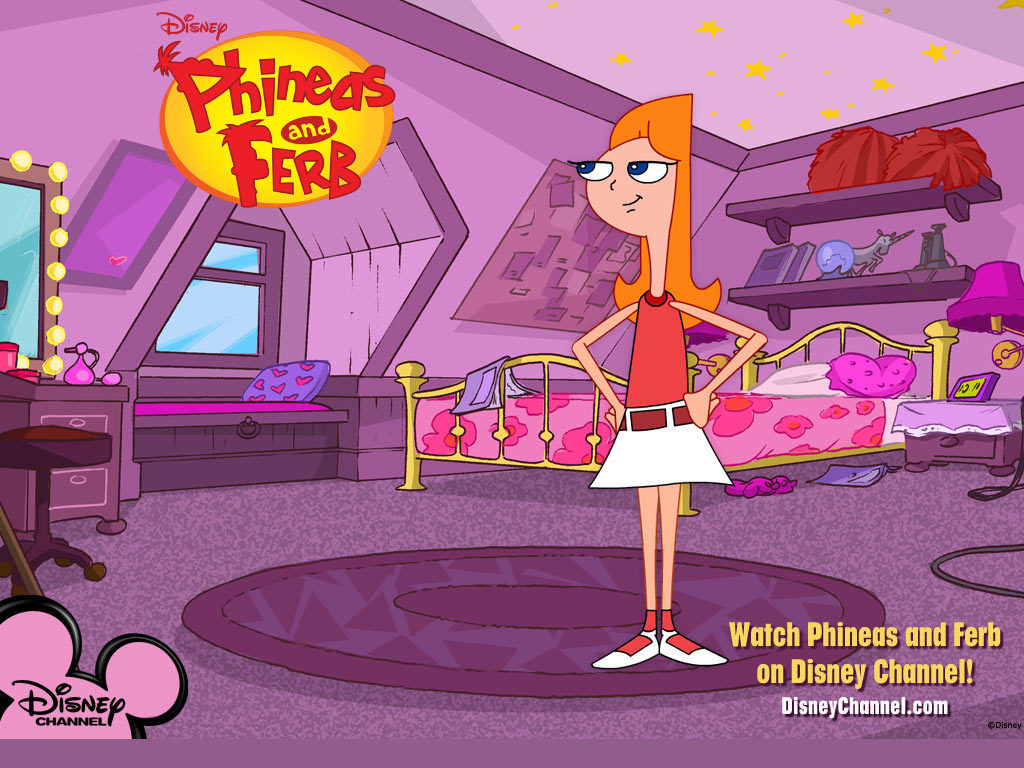 candance room - Phineas and Ferb 1024x768 800x600