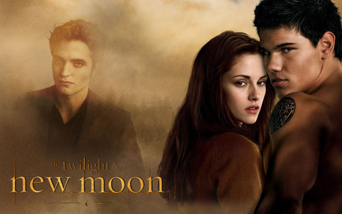  edward, bella and jacob achtergrond
