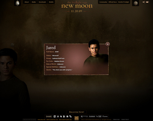 new moon website