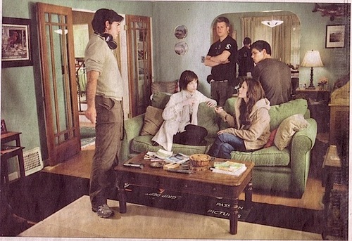  on the set of New Moon