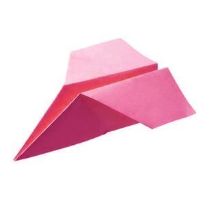  recoloured paper planes