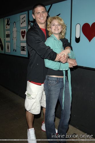 5.17.2005: James Lafferty & Hilarie Burton visit TRL <3
