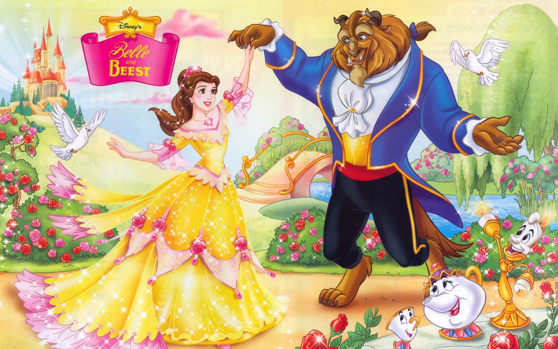 Beauty and the Beast - Beauty and the Beast Wallpaper (7359380) - Fanpop